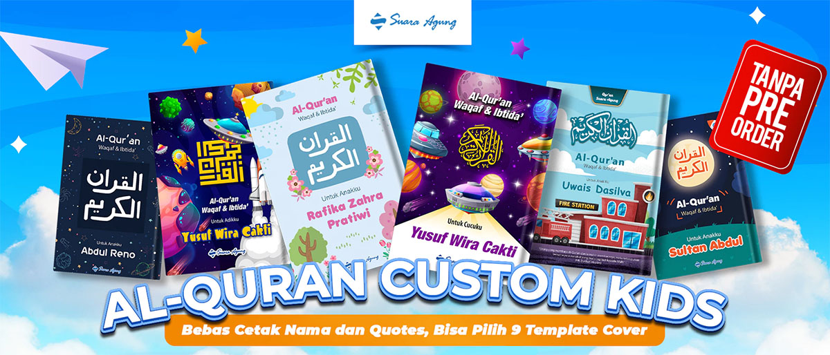 alquran untuk anak - alquran desain custom - percetakan alquran anak